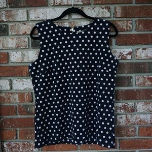 Michael Kors Polyester Polka Dot Shirt